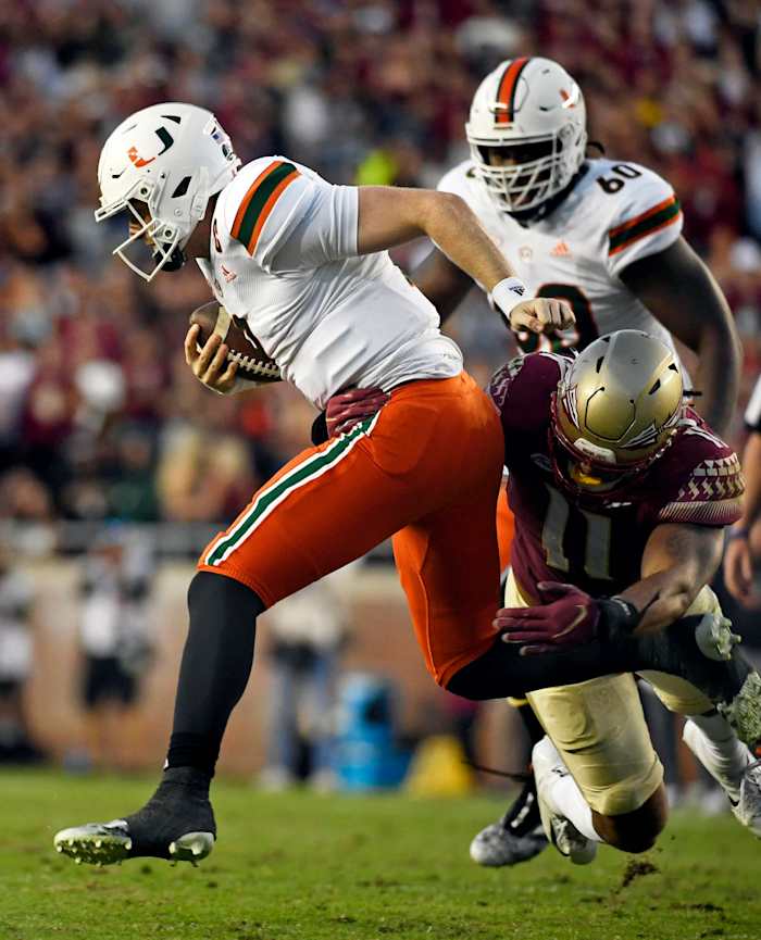 Jermaine Johnson vs Miami